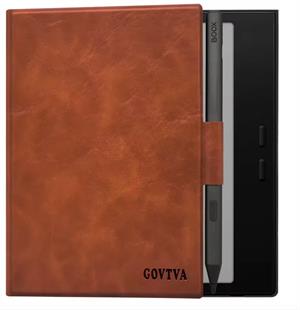 eBookReader Onyx BOOX Go 7 serie cover kunstlæder pen holder cover forfra